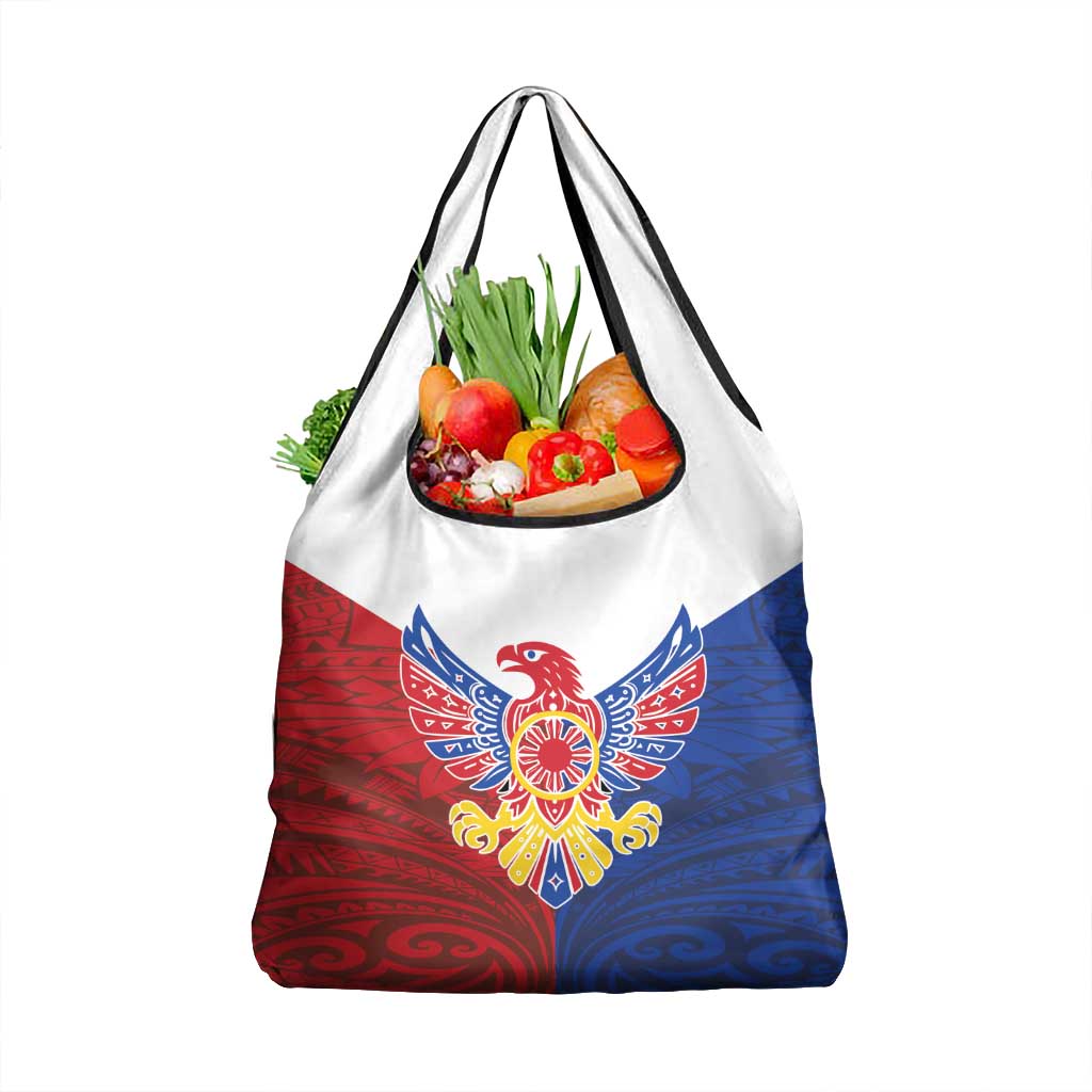 Philippine Eagle Week Grocery Bag Filipino Patern