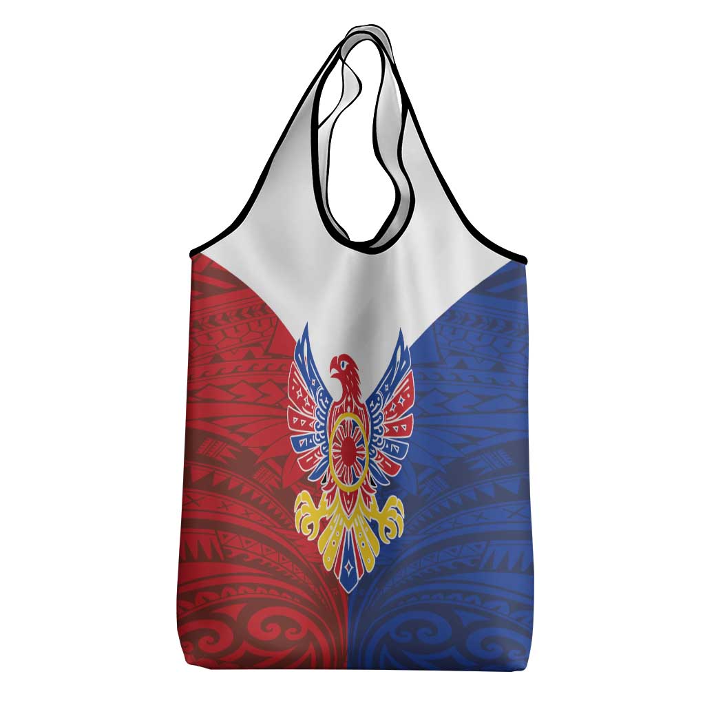 Philippine Eagle Week Grocery Bag Filipino Patern
