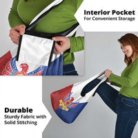 Philippine Eagle Week Grocery Bag Filipino Patern