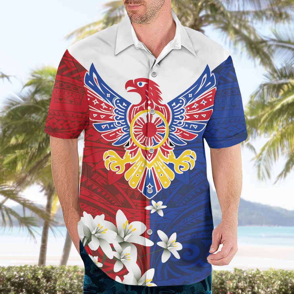 Philippine Eagle Week Hawaiian Shirt Filipino Patern