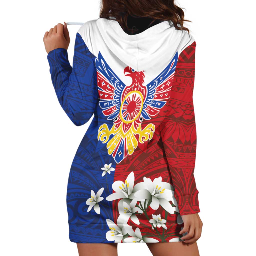 Philippine Eagle Week Hoodie Dress Filipino Patern