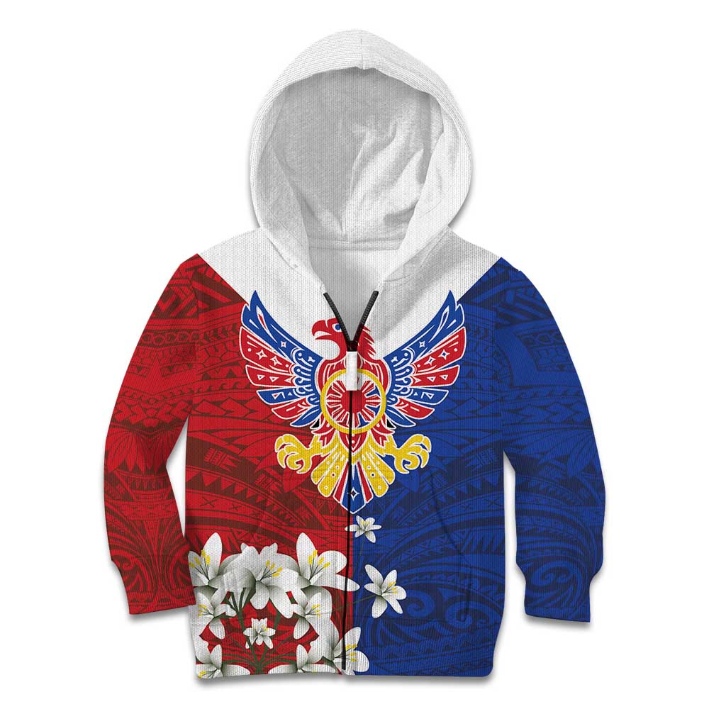 Philippine Eagle Week Kid Hoodie Filipino Patern