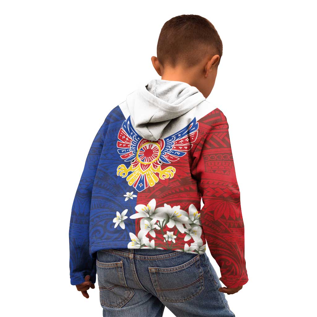 Philippine Eagle Week Kid Hoodie Filipino Patern