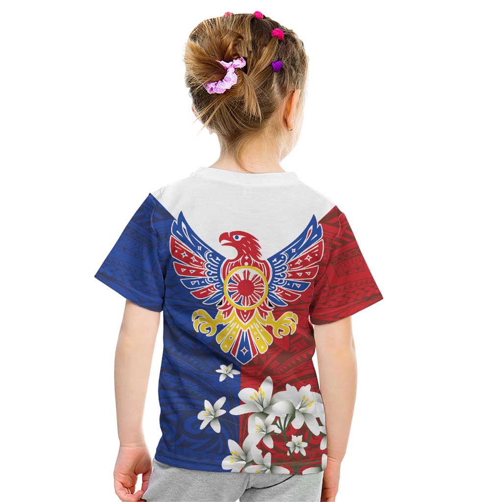 Philippine Eagle Week Kid T Shirt Filipino Patern