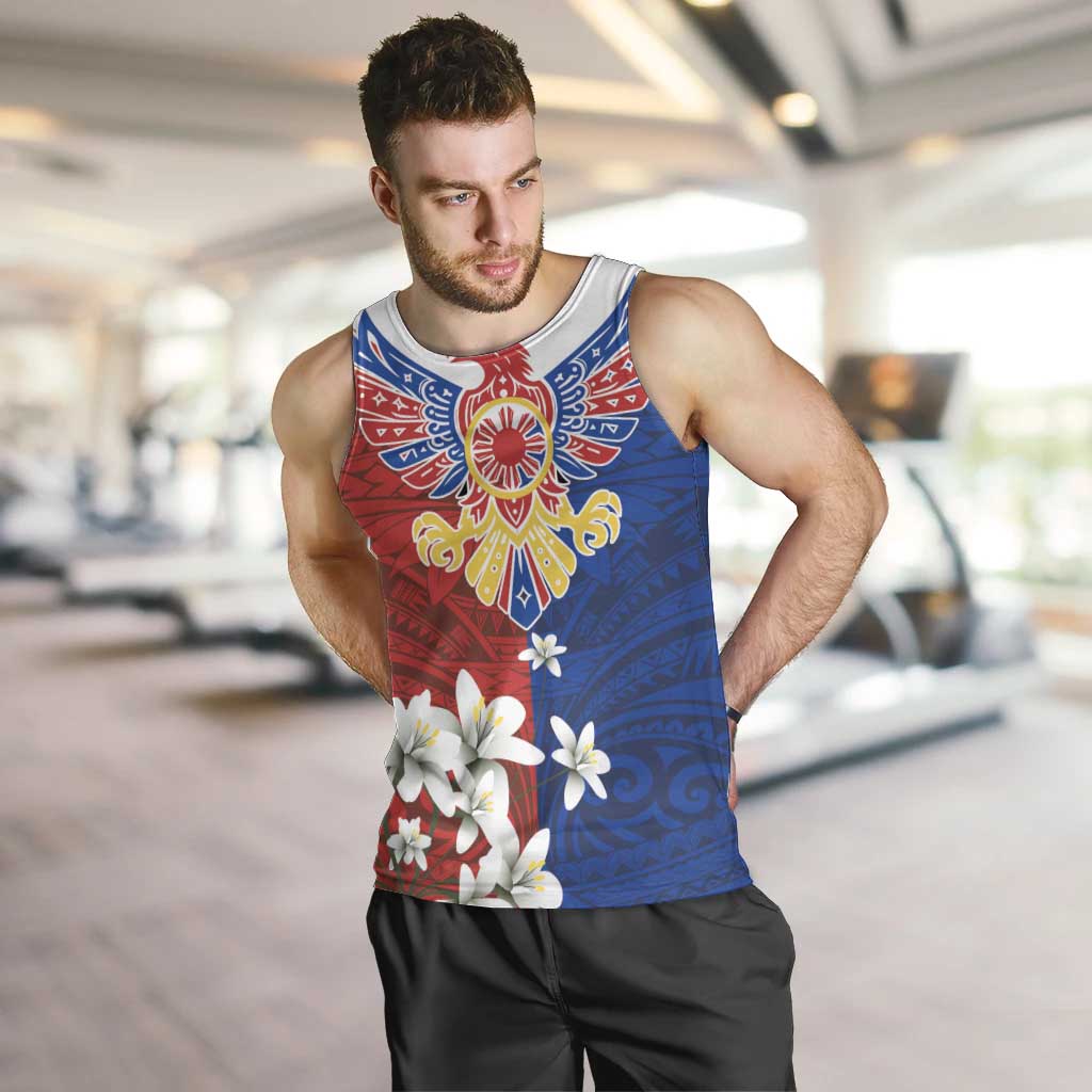 Philippine Eagle Week Men Tank Top Filipino Patern