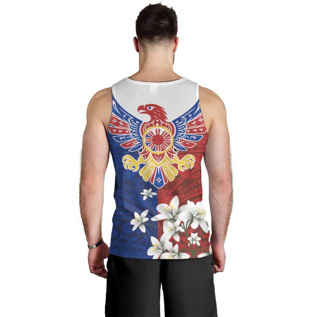 Philippine Eagle Week Men Tank Top Filipino Patern