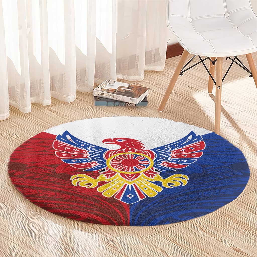 Philippine Eagle Week Round Carpet Filipino Patern