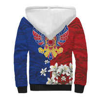 Philippine Eagle Week Sherpa Hoodie Filipino Patern