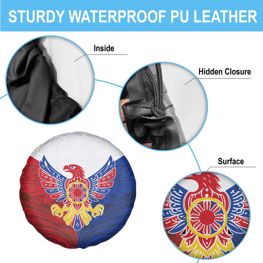 Philippine Eagle Week Spare Tire Cover Filipino Patern