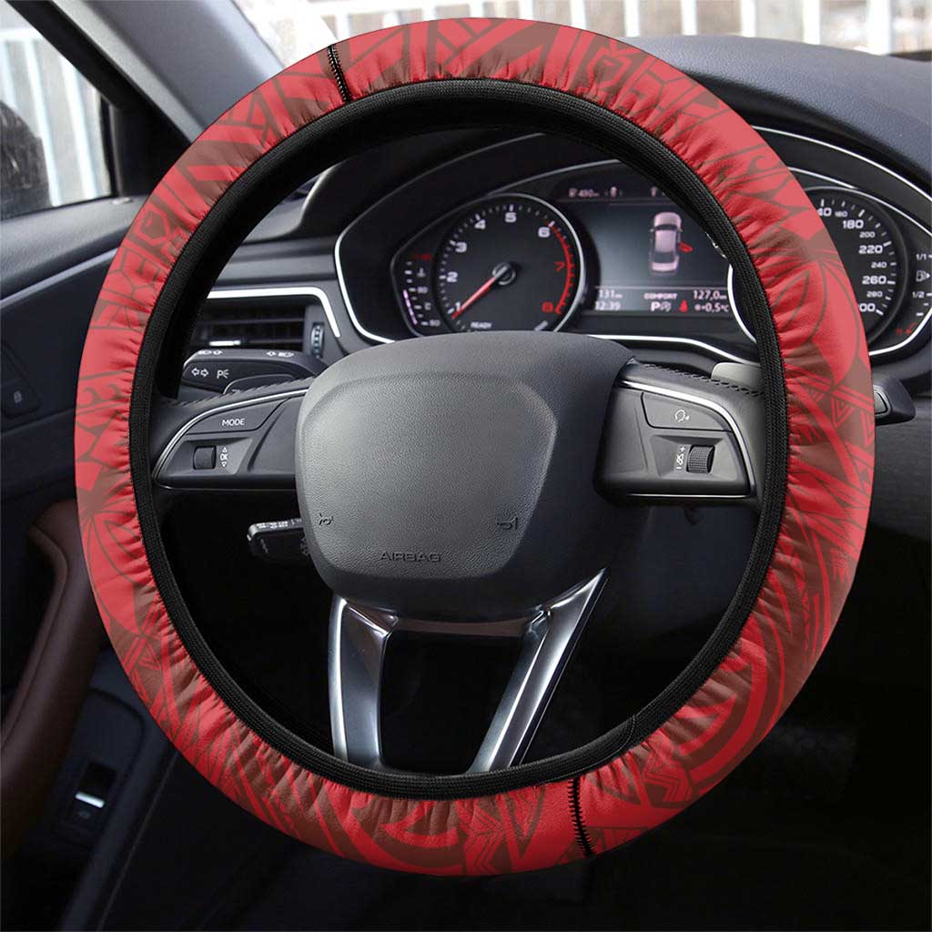 Philippine Eagle Week Steering Wheel Cover Filipino Patern
