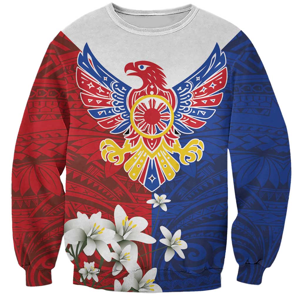 Philippine Eagle Week Sweatshirt Filipino Patern