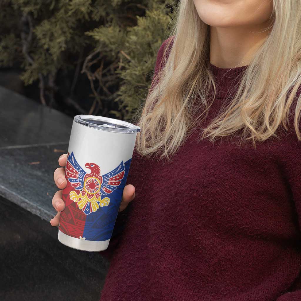 Philippine Eagle Week Tumbler Cup Filipino Patern