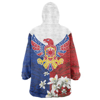 Philippine Eagle Week Wearable Blanket Hoodie Filipino Patern