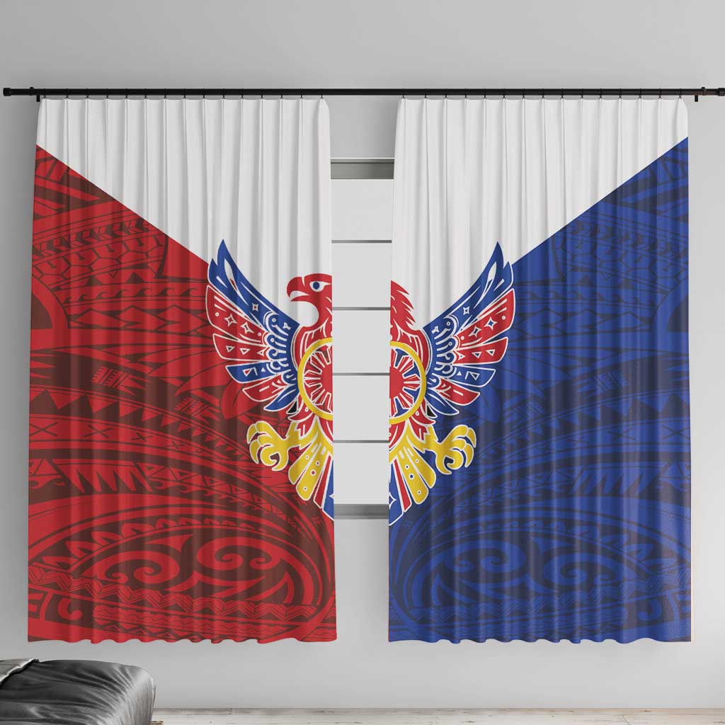 Philippine Eagle Week Window Curtain Filipino Patern
