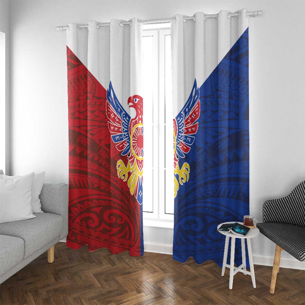 Philippine Eagle Week Window Curtain Filipino Patern