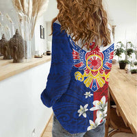 Philippine Eagle Week Women Casual Shirt Filipino Patern