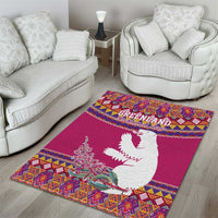 Greenland National Day Area Rug Inuit Kalaallisuut style