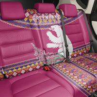 Greenland National Day Back Car Seat Cover Inuit Kalaallisuut style