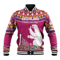 Greenland National Day Baseball Jacket Inuit Kalaallisuut style