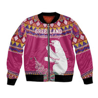 Greenland National Day Bomber Jacket Inuit Kalaallisuut style