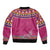 Greenland National Day Bomber Jacket Inuit Kalaallisuut style