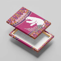 Greenland National Day Canvas Wall Art Inuit Kalaallisuut style