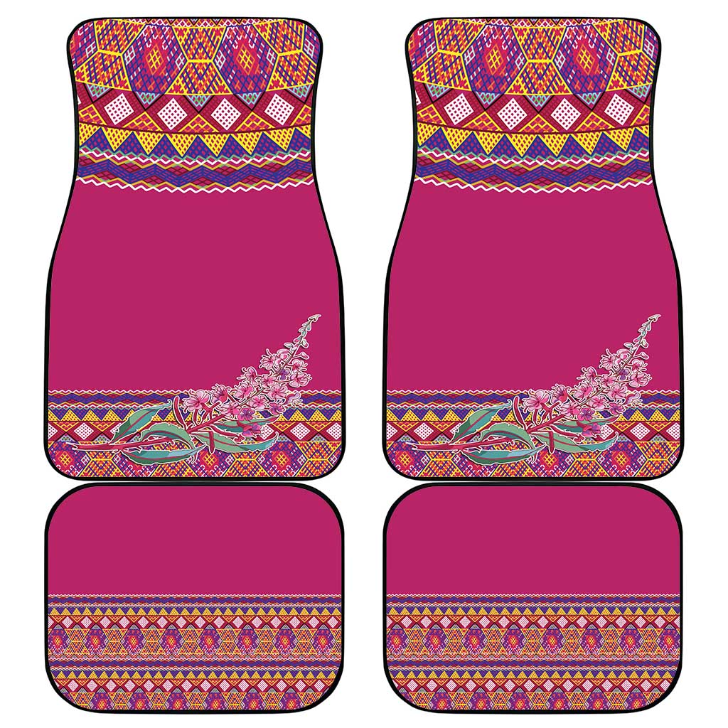 Greenland National Day Car Mats Inuit Kalaallisuut style