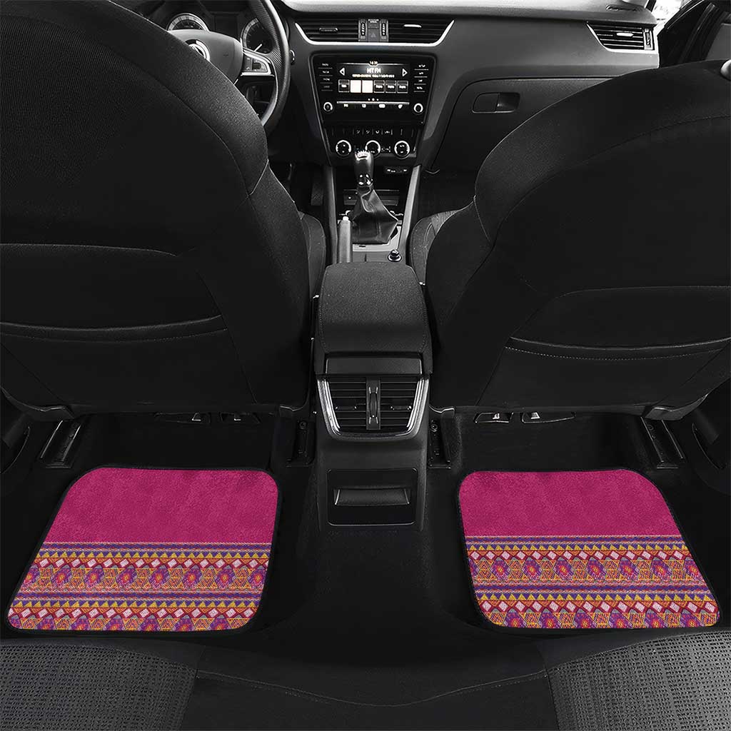 Greenland National Day Car Mats Inuit Kalaallisuut style