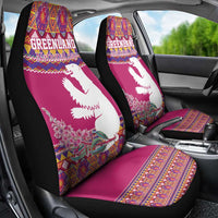 Greenland National Day Car Seat Cover Inuit Kalaallisuut style