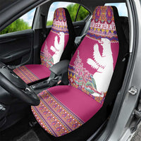 Greenland National Day Car Seat Cover Inuit Kalaallisuut style