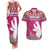 Greenland National Day Couples Matching Tank Maxi Dress and Hawaiian Shirt Inuit Kalaallisuut style