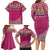 Greenland National Day Family Matching Long Sleeve Bodycon Dress and Hawaiian Shirt Inuit Kalaallisuut style