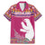 Greenland National Day Family Matching Mermaid Dress and Hawaiian Shirt Inuit Kalaallisuut style