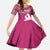 Greenland National Day Family Matching Short Sleeve Bodycon Dress and Hawaiian Shirt Inuit Kalaallisuut style