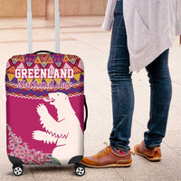 Greenland National Day Luggage Cover Inuit Kalaallisuut style