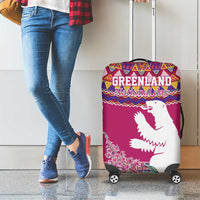 Greenland National Day Luggage Cover Inuit Kalaallisuut style
