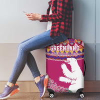 Greenland National Day Luggage Cover Inuit Kalaallisuut style