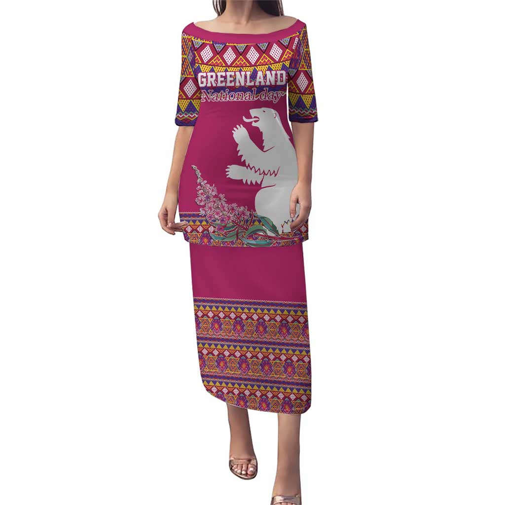 Greenland National Day Puletasi Inuit Kalaallisuut style