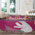 Greenland National Day Round Carpet Inuit Kalaallisuut style
