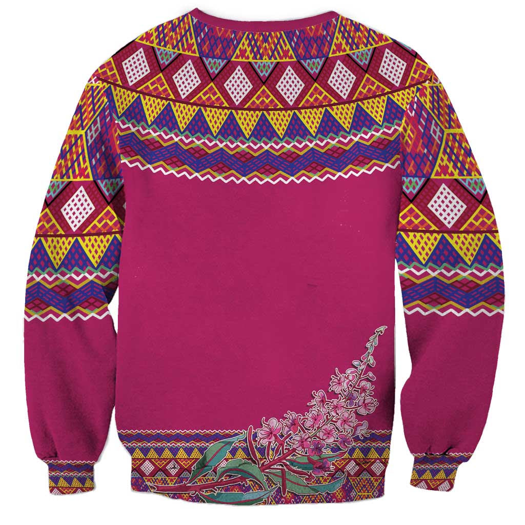 Greenland National Day Sweatshirt Inuit Kalaallisuut style