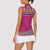 Greenland National Day Women Sleeveless Polo Shirt Inuit Kalaallisuut style