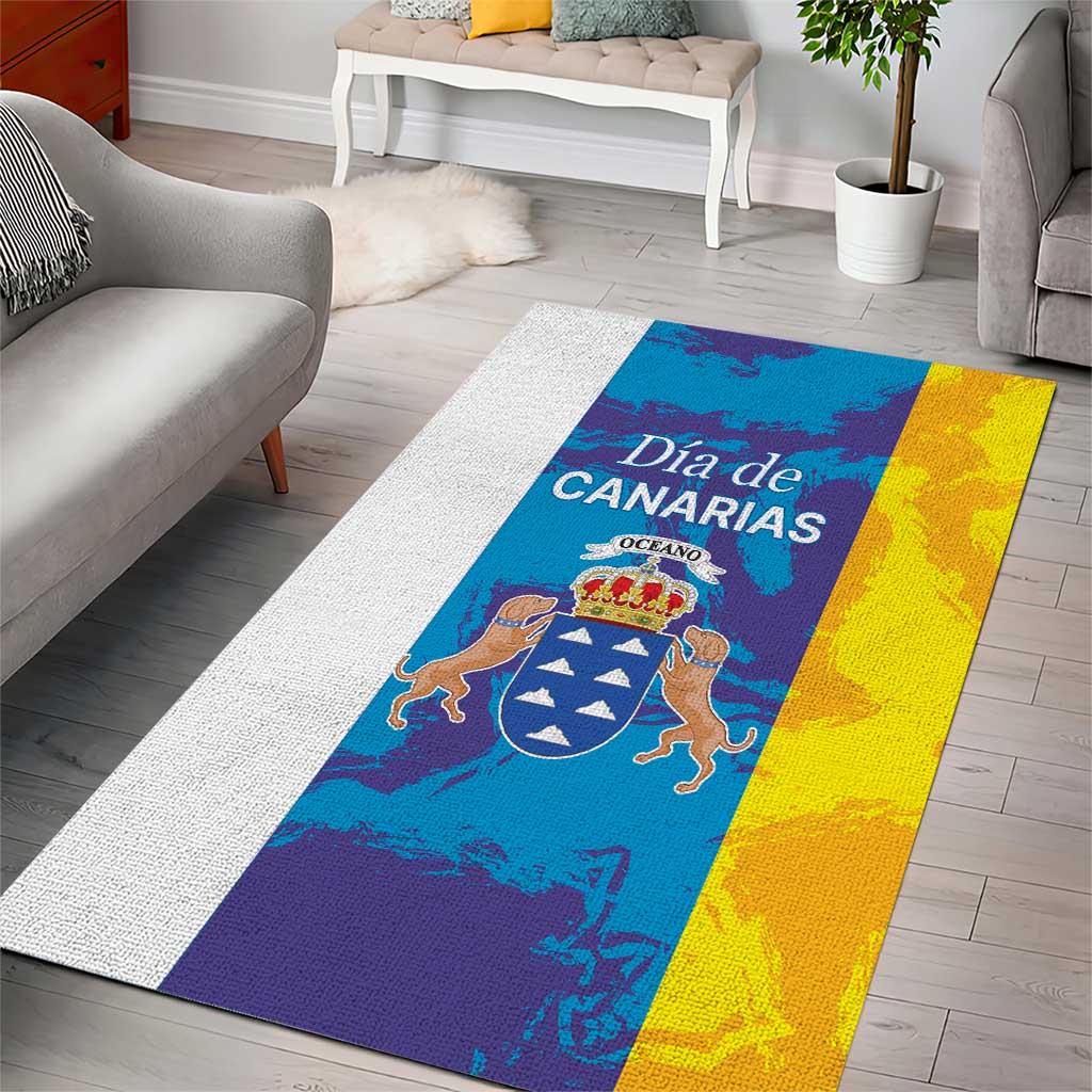 Canary Islands Dia de Canarias Area Rug 42th Anniversary