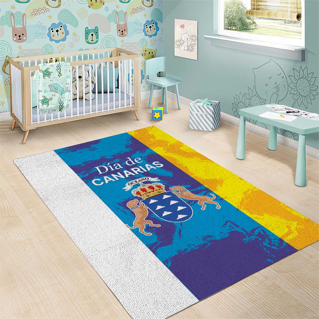 Canary Islands Dia de Canarias Area Rug 42th Anniversary