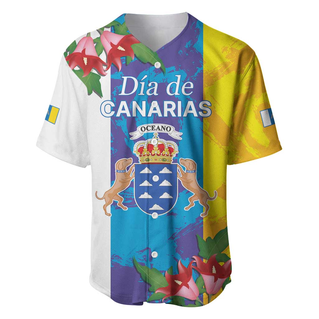 Canary Islands Dia de Canarias Baseball Jersey 42th Anniversary