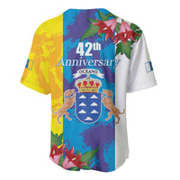 Canary Islands Dia de Canarias Baseball Jersey 42th Anniversary
