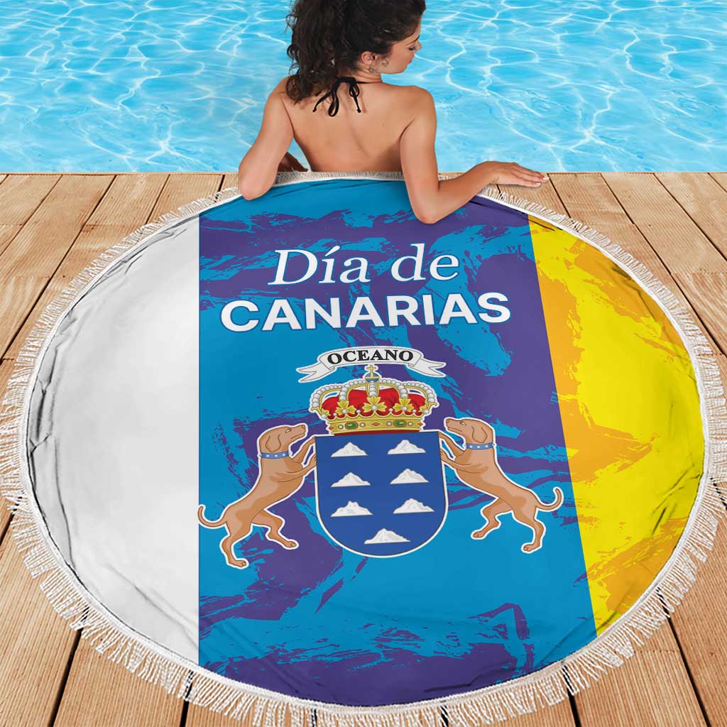 Canary Islands Dia de Canarias Beach Blanket 42th Anniversary