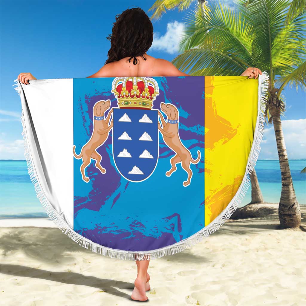 Canary Islands Dia de Canarias Beach Blanket 42th Anniversary