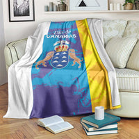 Canary Islands Dia de Canarias Blanket 42th Anniversary