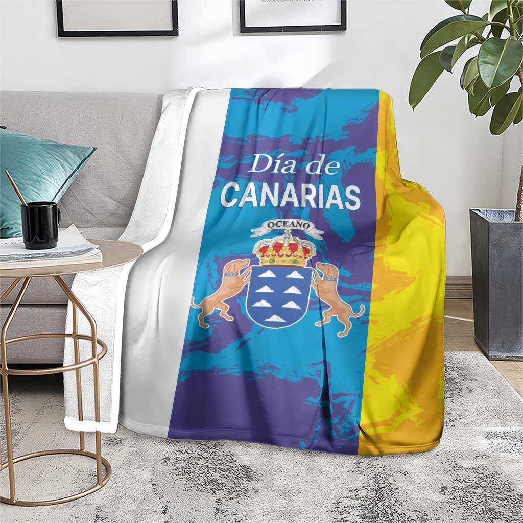 Canary Islands Dia de Canarias Blanket 42th Anniversary