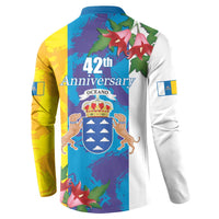 Canary Islands Dia de Canarias Button Sweatshirt 42th Anniversary